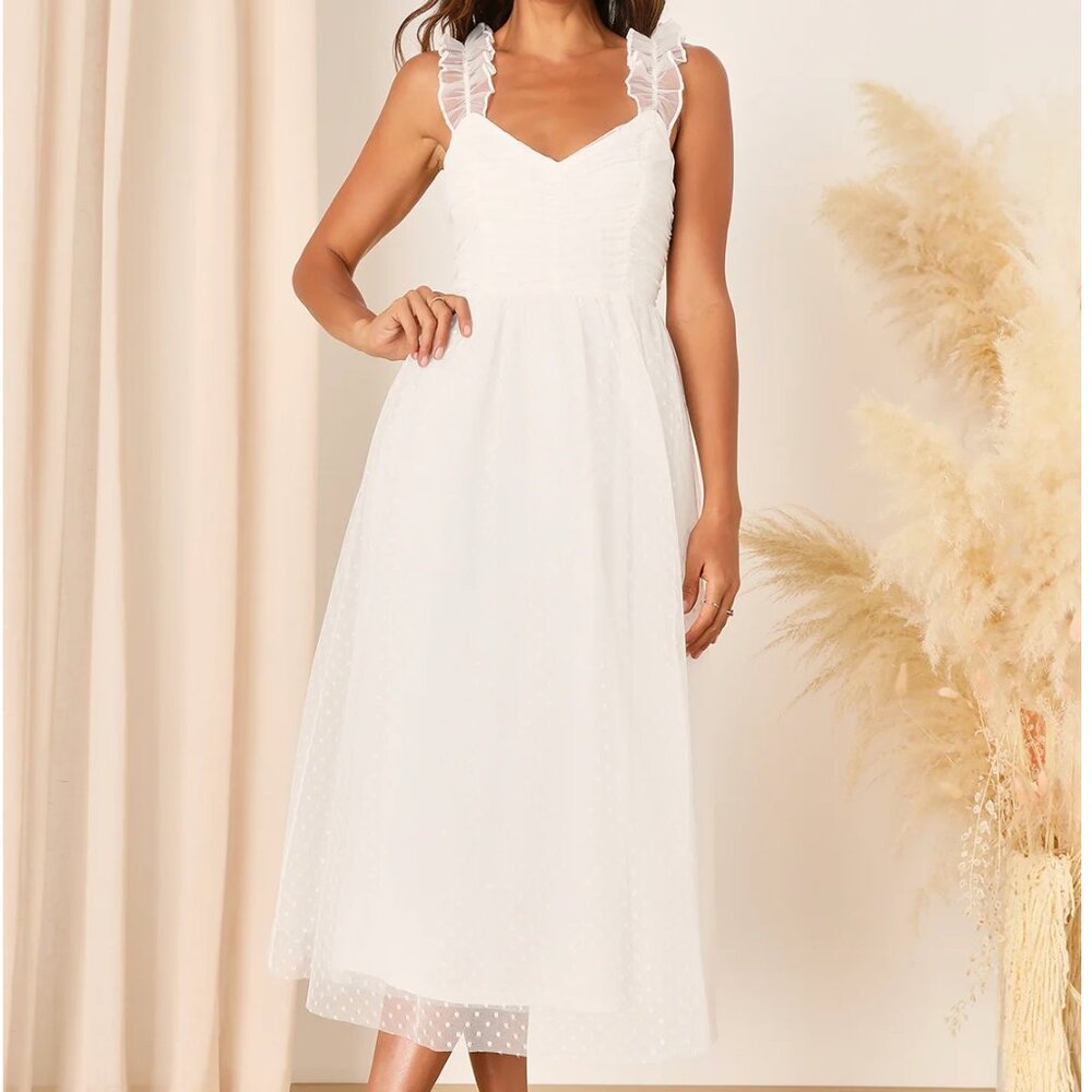 Lulus | Tulle Midi Dress